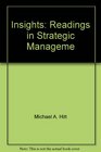Insights Readings in Strategic Manageme