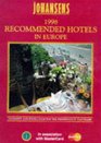 Johansens 1998 Recommended Hotels Europe
