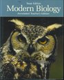 Modern Biology Teacher's Edition