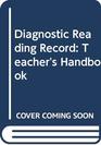 Diagnostic Reading Record Teacher's Handbook