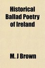 Historical Ballad Poetry of Ireland