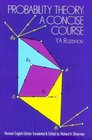 Probability Theory A Concise Course