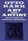 Art and Artist Creative Urge and Personality Development