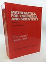 Mathematics for Engineers and Scientists A Students' Course Book
