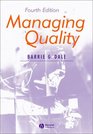 Managing Quality