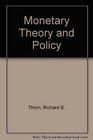 Monetary Theory and Policy Major Contributions to Contemporary Thought