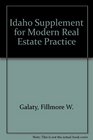Idaho Supplement for Modern Real Estate Practice