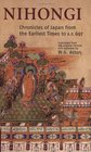 Nihongi: Chronicles of Japan from the Earliest Times to A.d. 697 (Tuttle Classics of Japanese Literature)