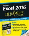 Excel 2016 For Dummies Book  DVD Bundle
