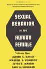 Sexual Behavior in the Human Female Volume 1
