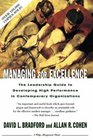Managing for Excellence  The Guide to Developing High Performance in Contemporary Organizations