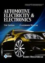 Bundle Today's Technician Automotive Electricity and Electronics 5th  WebTutor Advantage on Blackboard Printed Access Card