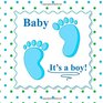 Baby It's a Boy Baby Book and Baby Scrapbook for Baby's First Year