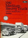 1981 Medium/Heavy Truck Shop ManualEngine