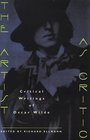 The Artist as Critic  Critical Writings of Oscar Wilde