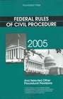 Federal Rules of Civil Procedure 2005