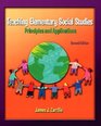 Teaching Elementary Social Studies Principles and Applications Second Edition