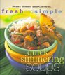 Quick-Simmering Soups (Better Homes and Gardens(R): Fresh and Simple)