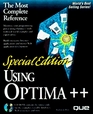 Using Optima 15 Special Edition