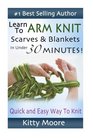 Learn To Arm Knit Quick  Easy Way to Knit Scarves  Blankets In Under 30 Minutes