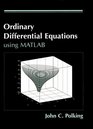 Ordinary Differential Equations Using Matlab