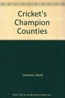 Cricket's Champion Counties