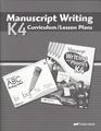 K4 Manuscript Writing Curriculum/Lesson Plans