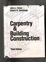 Carpentry and Building Construction 3ED