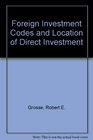 Foreign Investment Codes and Location of Direct Investment