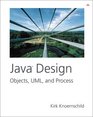 Java Design Objects UML and Process