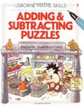 Adding and Subtracting Puzzles (Usborne Math Skills)
