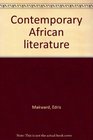 Contemporary African literature