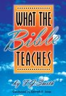 What the Bible teaches: A systematic presentation of the fundamental principles of Biblical truth
