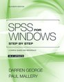 SPSS for Windows Step by Step A Simple Guide and Reference 180 Update