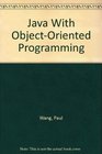 Java With ObjectOriented Programming