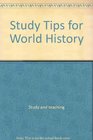 Study Tips for World History