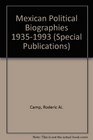 Mexican Political Biographies 19351993