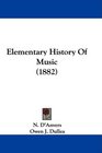 Elementary History Of Music