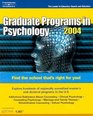 Graduate Programs in Psychology 2004