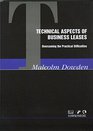 Technical Aspects of Business Leases Overcoming the Practical Difficulties