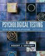Psychological Testing History Principles and Applications