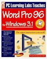 PC Learning Labs Teaches Word Pro 96 for Windows 31