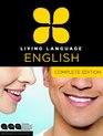 Living Language English Complete Edition Beginner through advanced course including coursebooks audio CDs and online learning