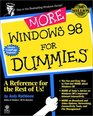 MORE Windows 98 for Dummies