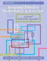 Designing Effective Mathematics Instruction A Direct Instruction Approach