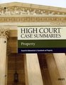 High Court Case Summaries on Property Keyed to Dukeminier 7th