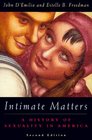 Intimate Matters  A History of Sexuality in America
