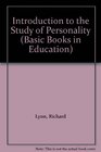 Introduction to the Study of Personality
