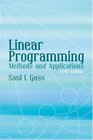 Linear Programming  Methods and Applications Fifth Edition