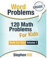Word Problems 120 Math Problems For Kids Math Workbook Grade 1